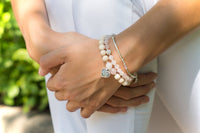 Intentional Bracelet in Clear Crystal