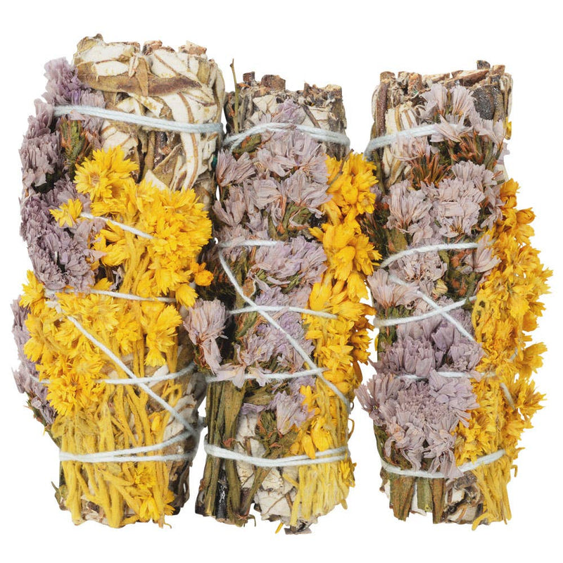 Yerba Santa With Sintava Flower Smudge Stick