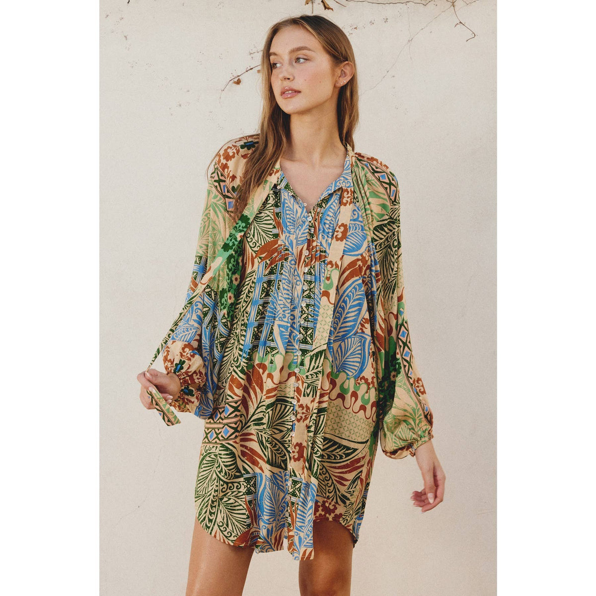 Desert Bliss Shirt Dress