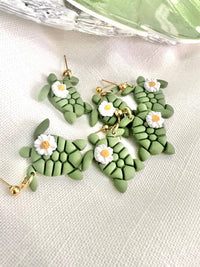 Polymer Clay Turtle Earrings