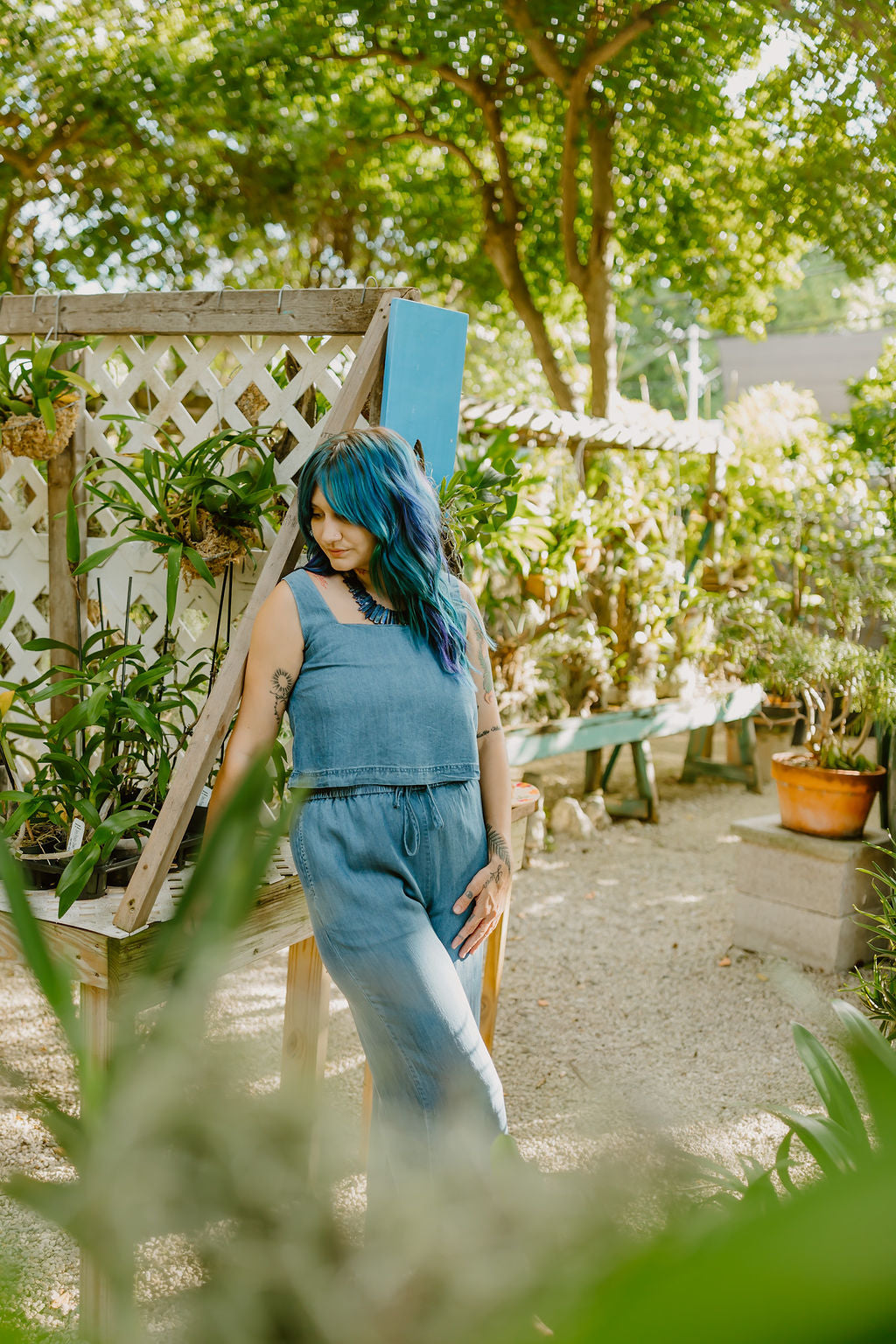 Denim Top