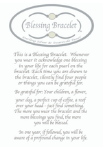 All Sterling Silver Blessing Bracelet