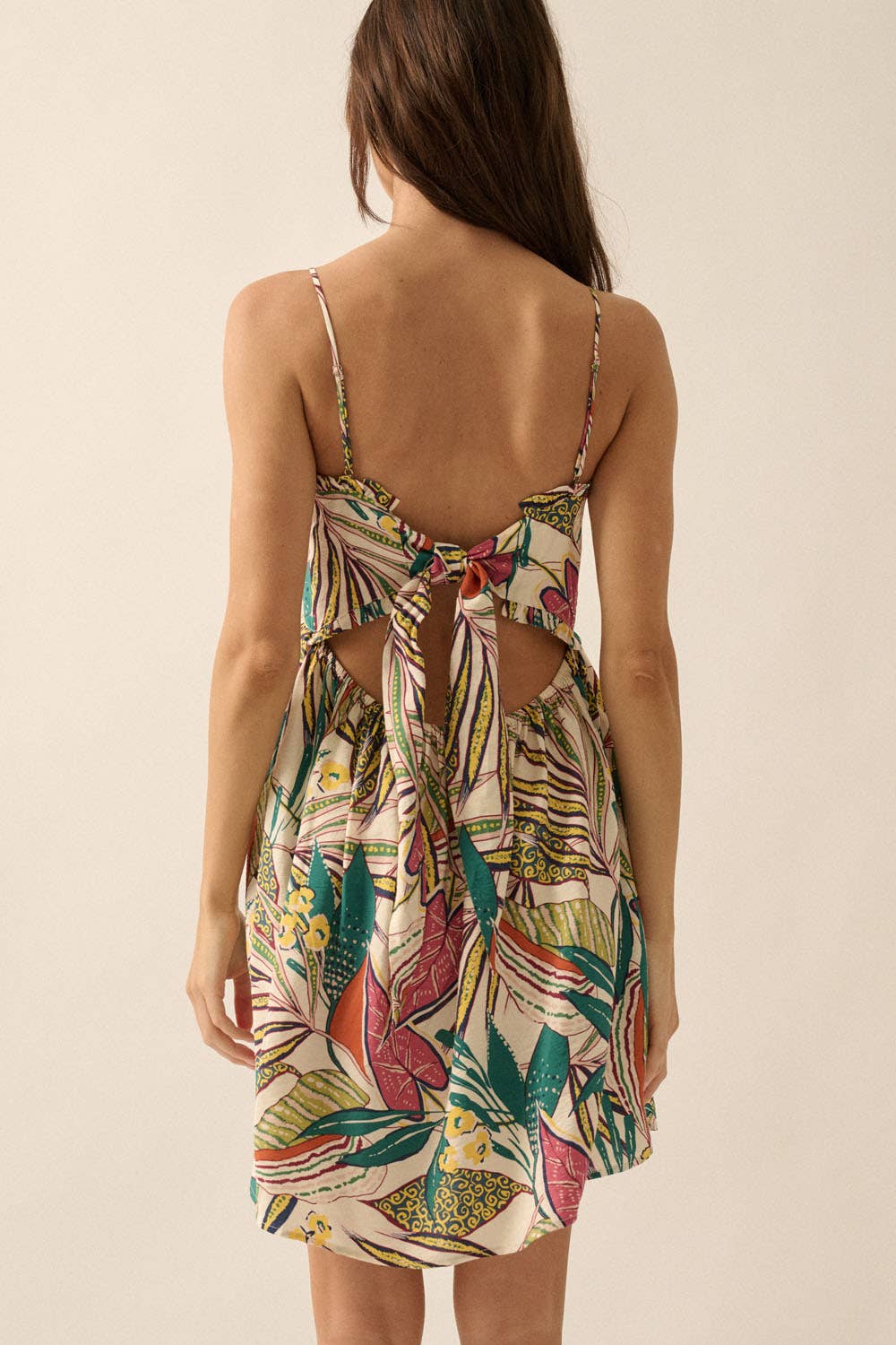 Tropical Mini Dress