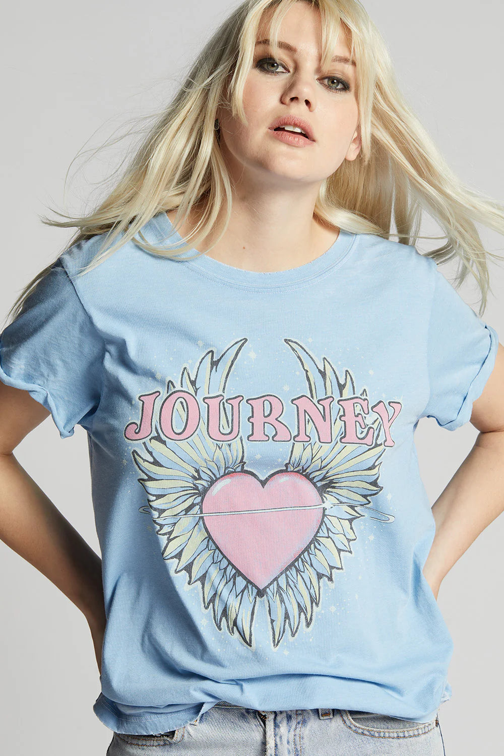 Journey Burn Out Graphic Tee