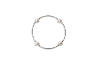 White Pearl Blessing Bracelet 8mm