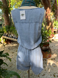 Denim Romper